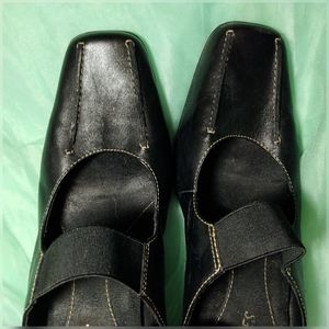 Vintage 2K Slide On Mule Heel Closed Toe